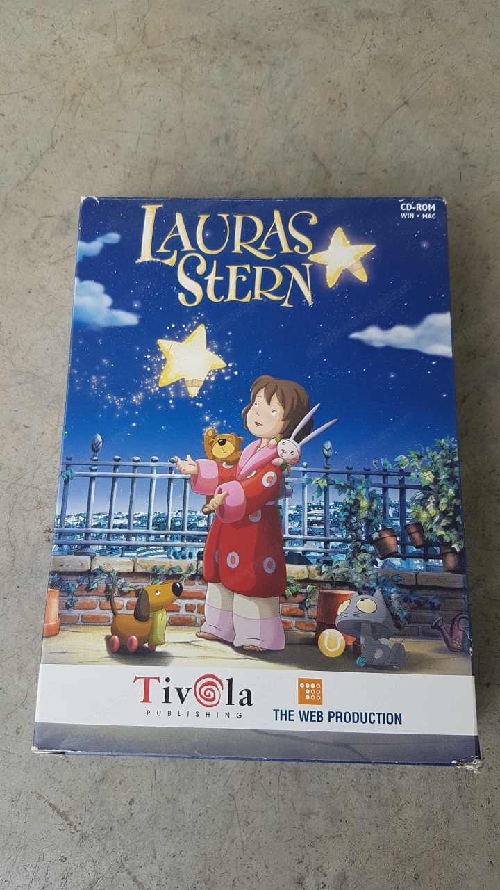 Zu Verschenken: PC-Spiel "Laura s Stern" als CD-ROM
