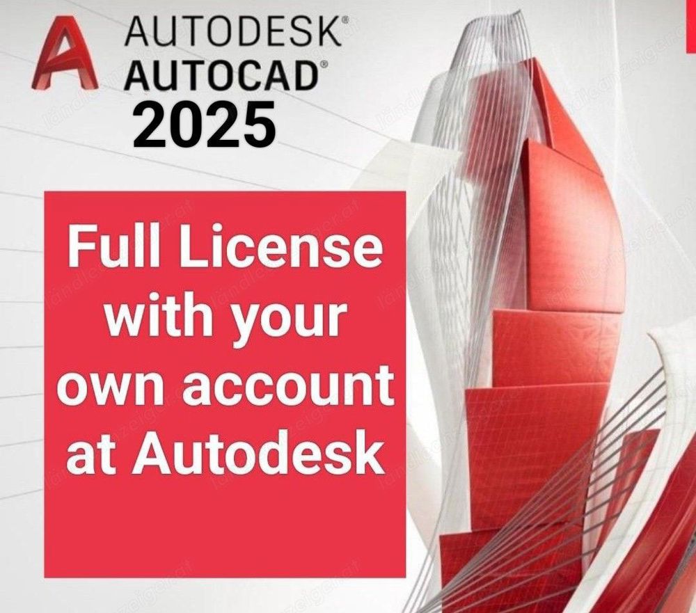 AUTODESK AUTOCAD 2025 5JAHRE 