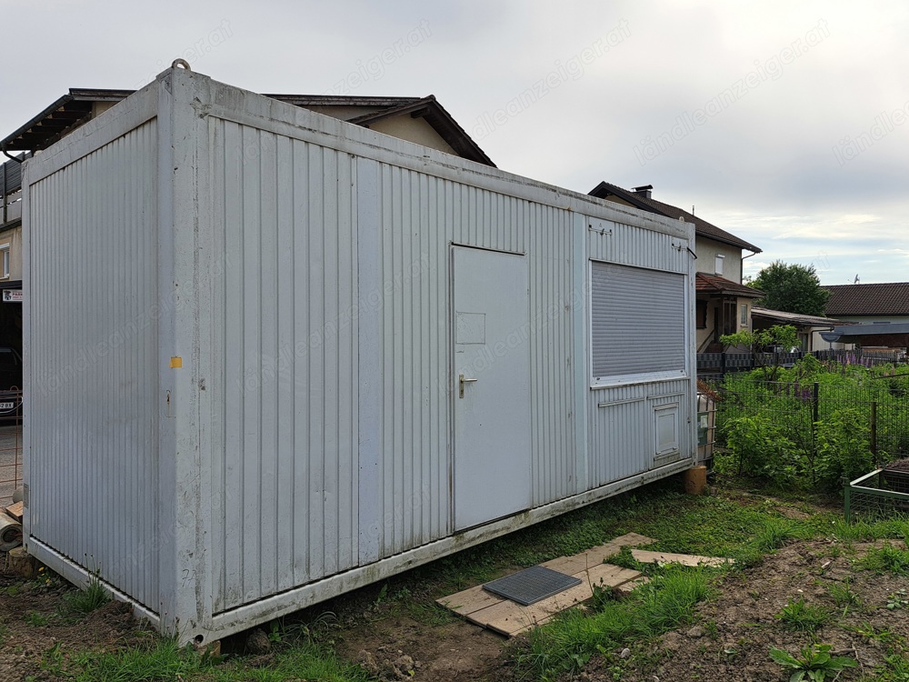 Container (Bauhütte, Lager, Büro, Werkstatt)