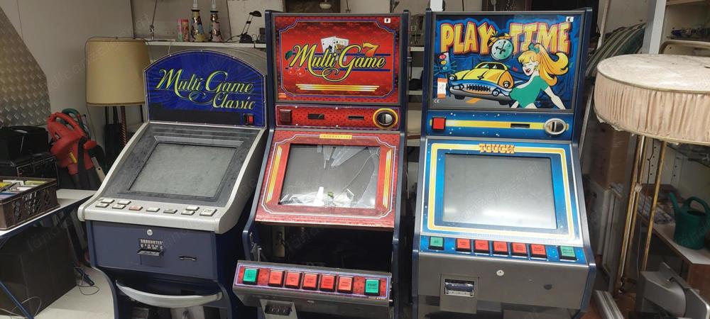 Alte Spielautomaten 4 Stück