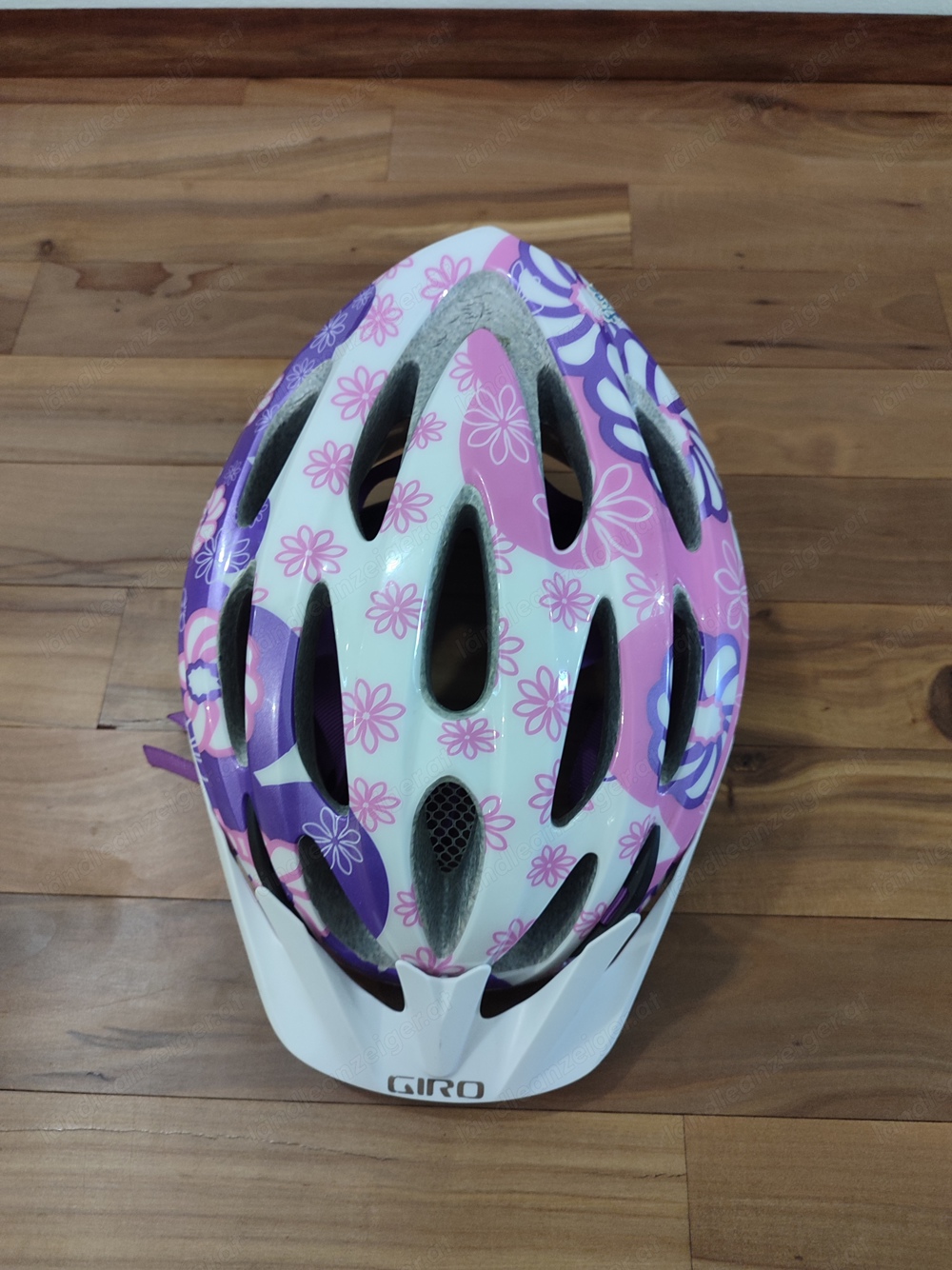 Kinderfahrradhelm Rosa-lila 