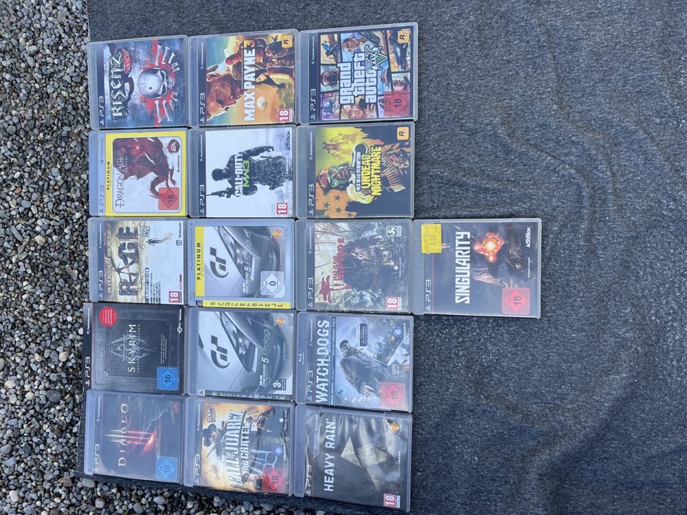 Spiele PS3 einzeln oder im Paket