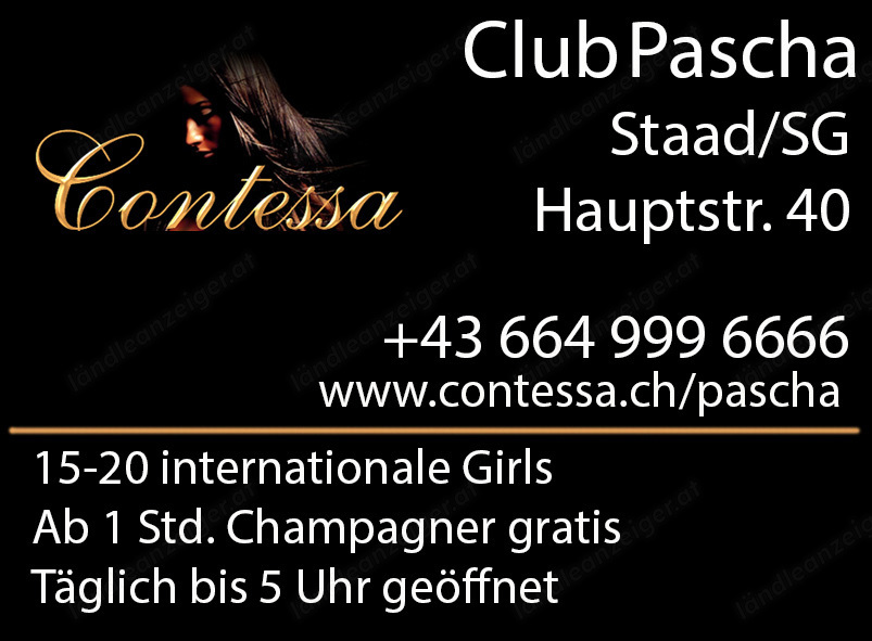 Club Pascha - Champagner ab 1 Std. gratis