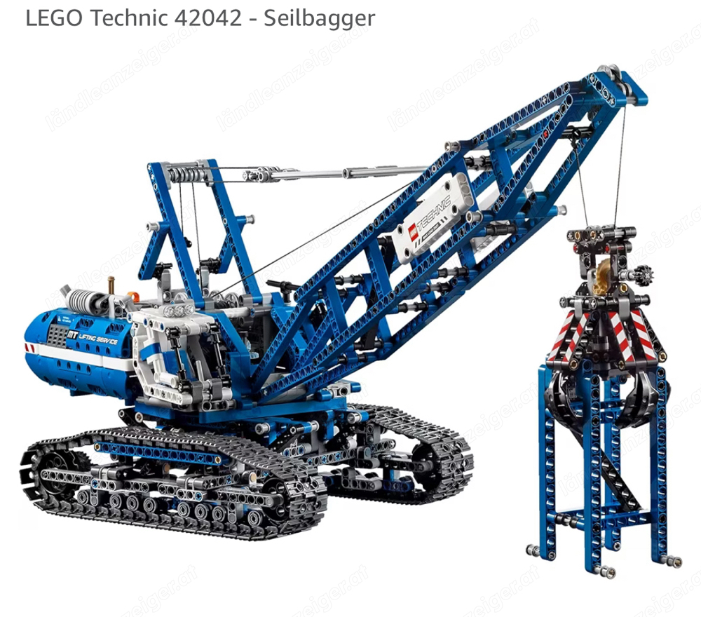 LEGO Technic 42042 - Seilbagger