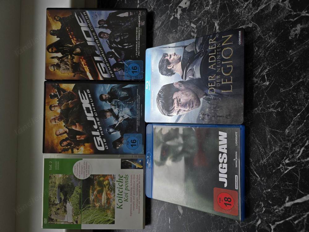 zu verkaufen DVD, Bluray & 2x Mappe