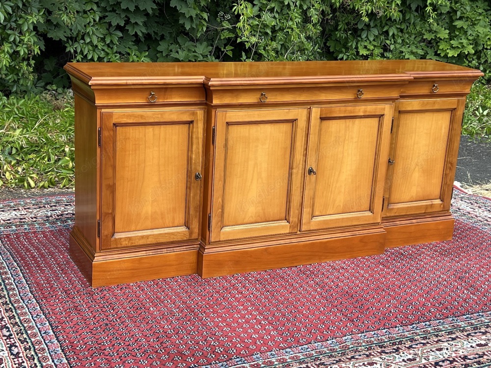  Biedermeier Stilmöbel Kommode Barock Sideboard Anrichte Kirschbaum TV Schrank 