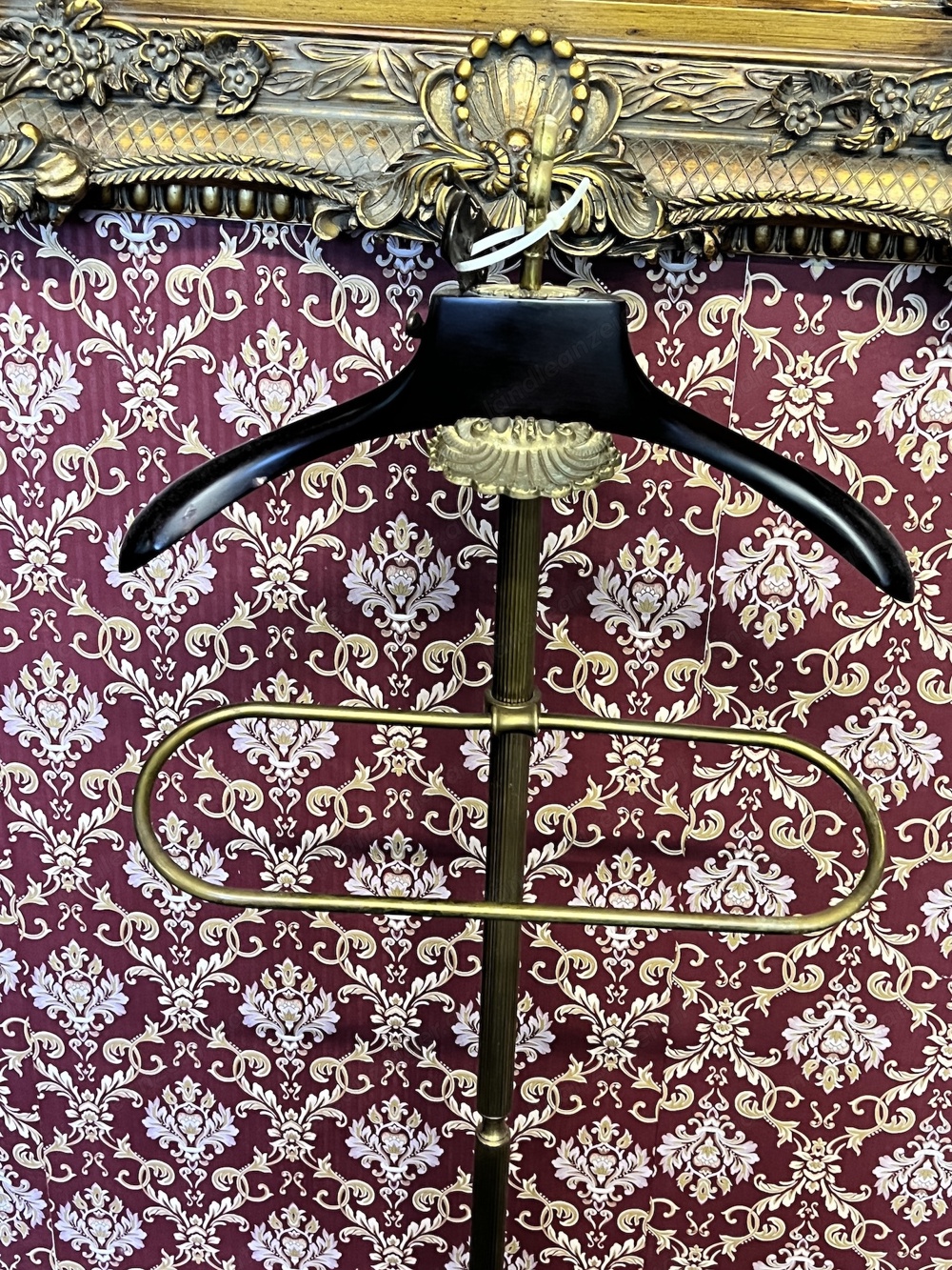 Edle Garderobe Kleiderständer Garderobenständer Messing- Barock Hotel - Vintage - Antik