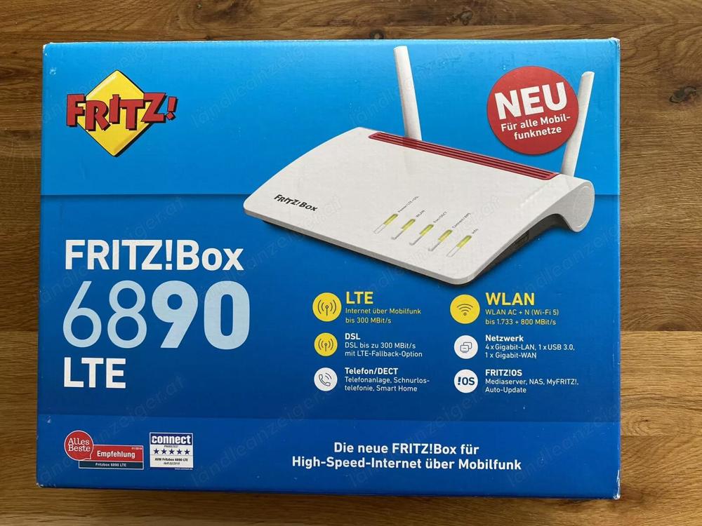 AVM FRITZ!Box 6890 LTE Router Wi-Fi 2.4 5GHz