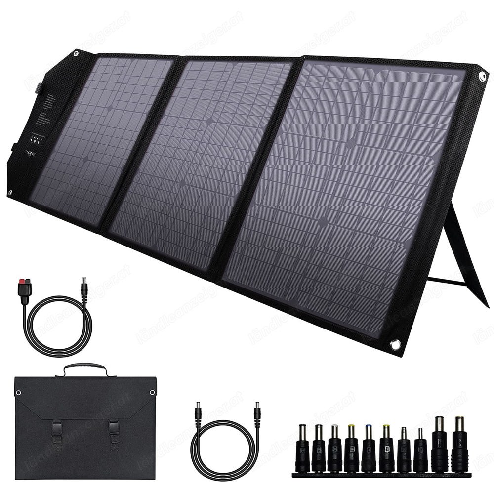 NEUES Powkey PW60S 60W Mobiles Photovoltaik Solarpanel