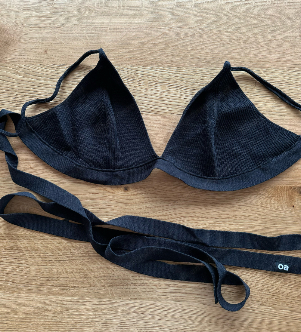 Oceansapart Bra Top, schwarz, Gr. S