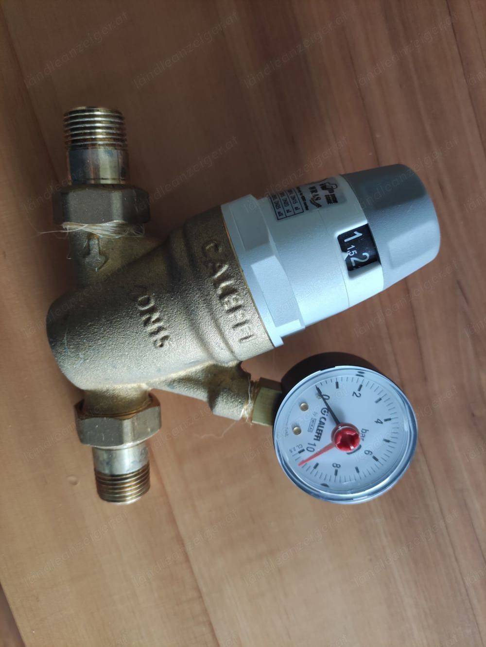 Caleffi Wasserdruckminderer 1 2 Zoll DN15 inkl. Manometer