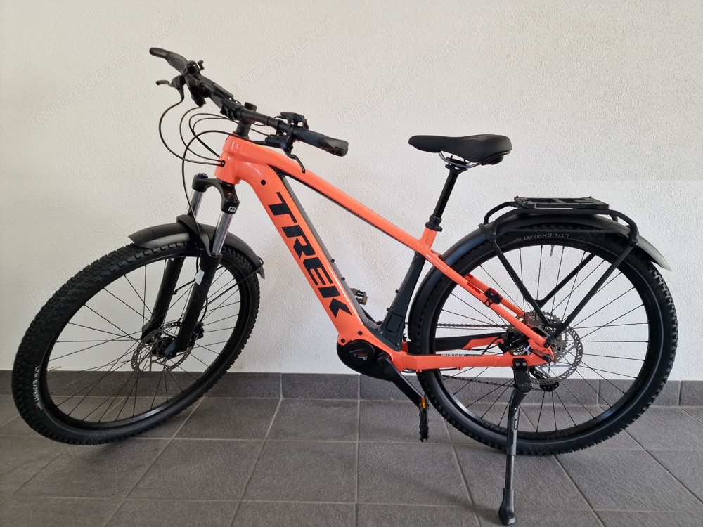 TREK Ebike MTB-FS Powerfly 4 625w Gen 4 M Living Coral   Solid Charcoal