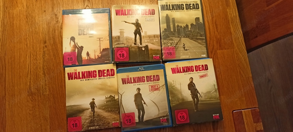 the walking dead blu ray mehrere staffeln