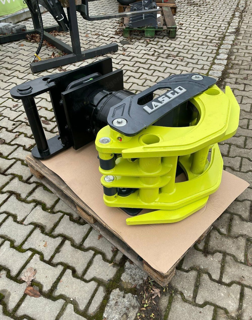 Lasco LA1700 Festanbau Holzgreifer Greifer Holzzange Bagger MS10 Lasco LA1700 Festanbau Holzgreifer Greifer Holzzange Bagger MS10