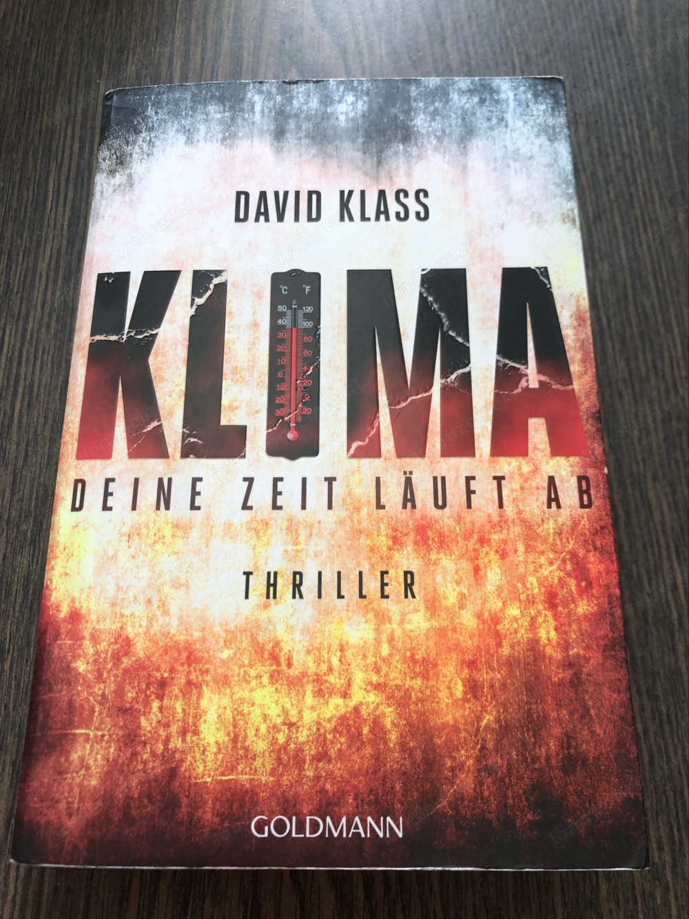 Thriller: Klima, David Klass