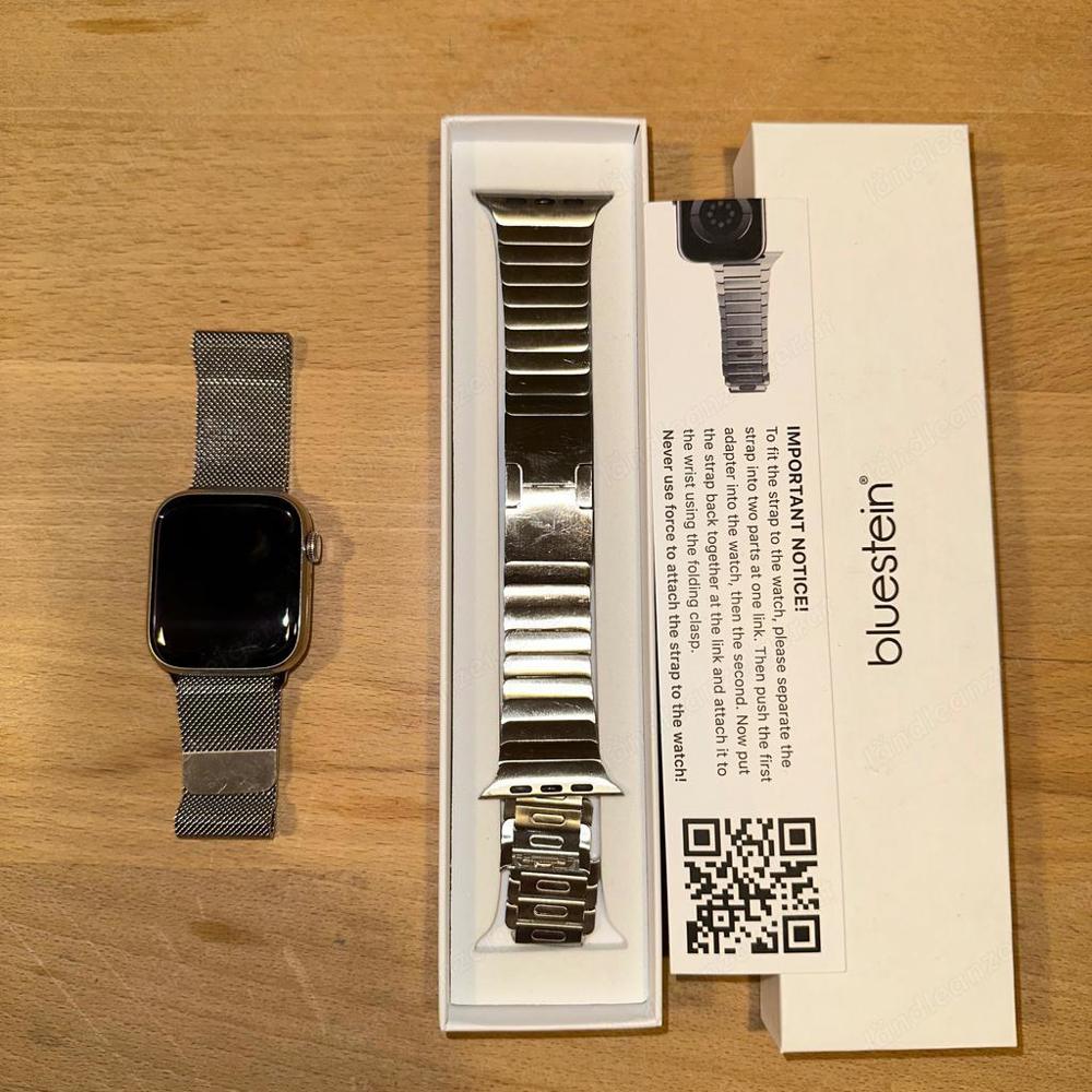 Apple Watch Series 7 45mm Edelstahl