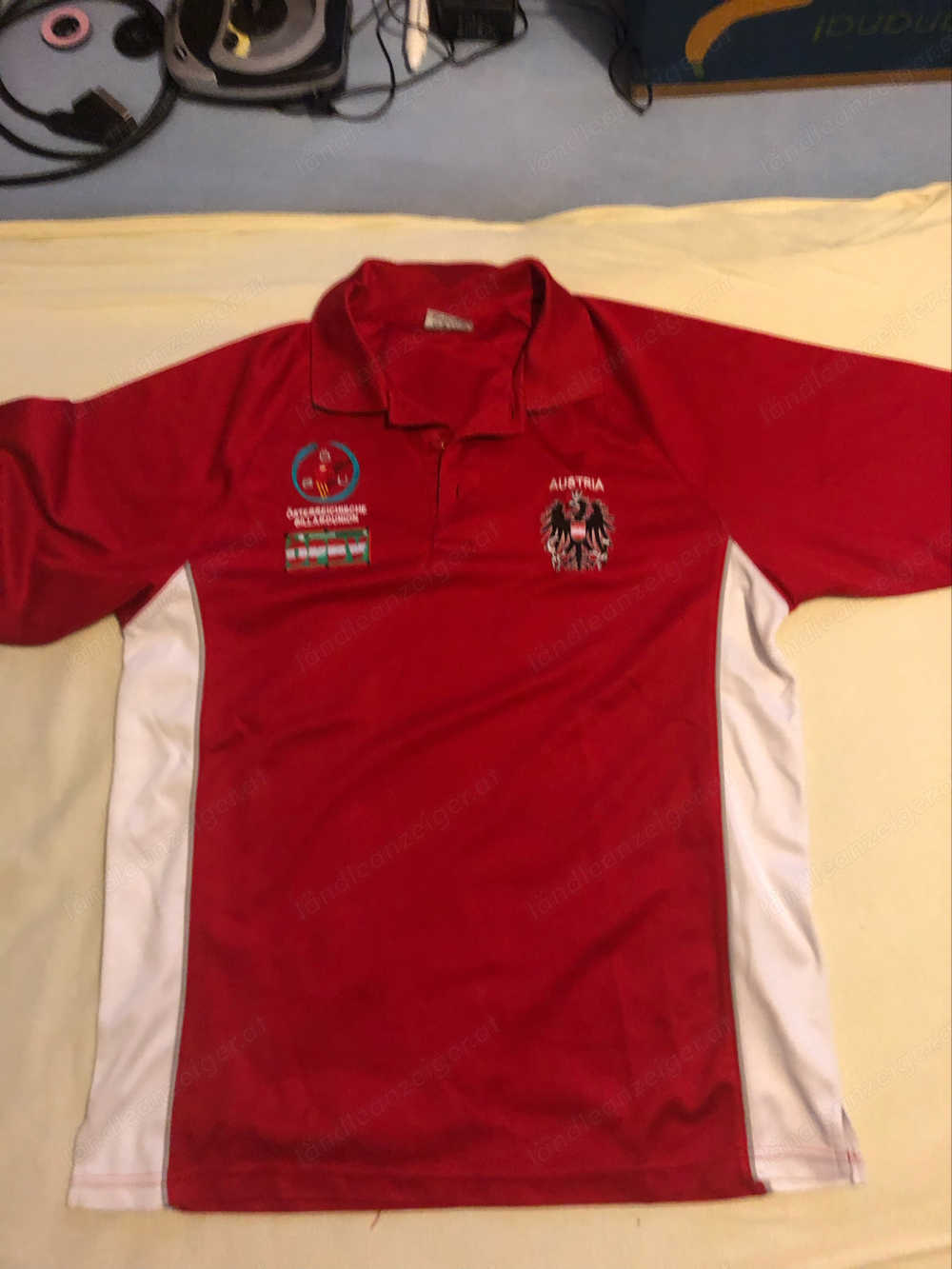 Österreich Poloshirt Herren Gr. M