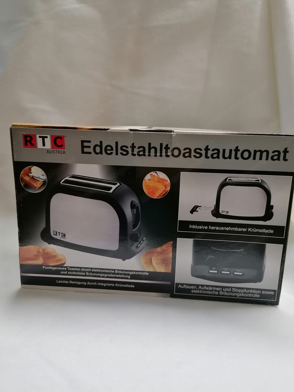 Edelstahltoaster