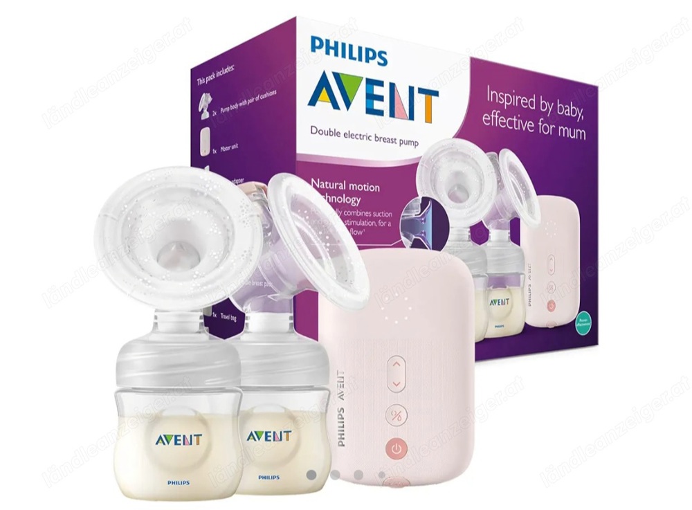 Philips Avent Elektrische Doppelmilchpumpe (Modell SCF397 11)