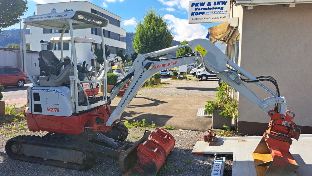 Neu: Bagger in Feldkirch-Altenstadt mieten