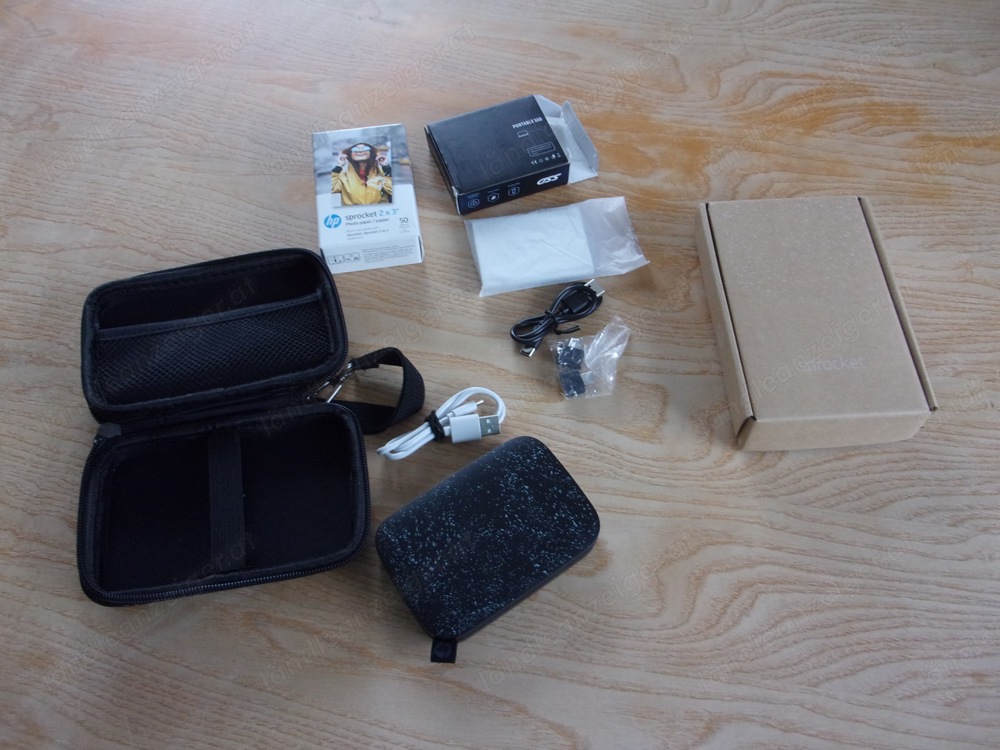  Fotodrucker Sprocket HP mit Kabel