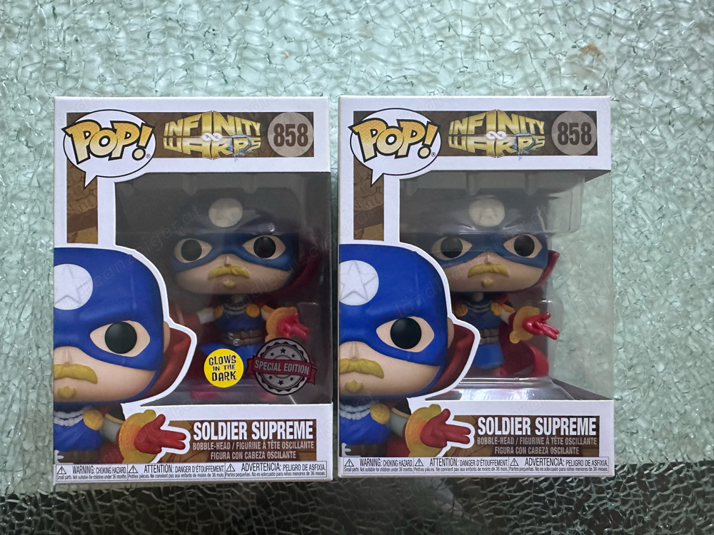 Funko Pop Soldier Supreme doppelpack