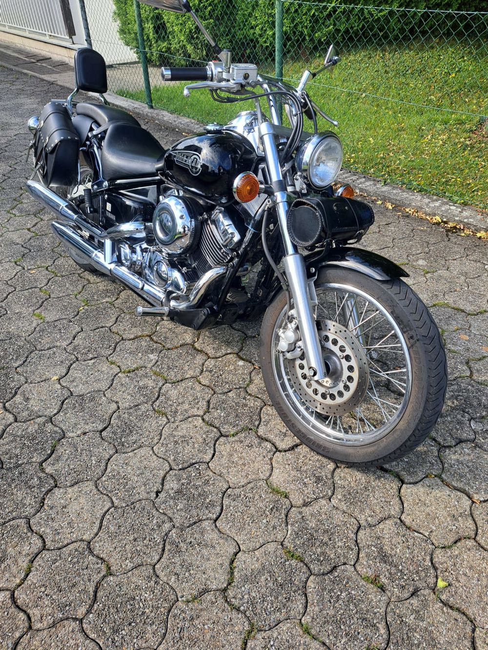 Yamaha Drag Star 650 Kardanwelle und vorgeführt.