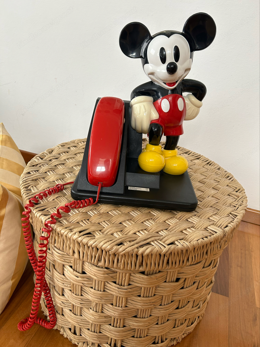 Vintage Mickey Mouse  Telefon 1990 RARITÄT