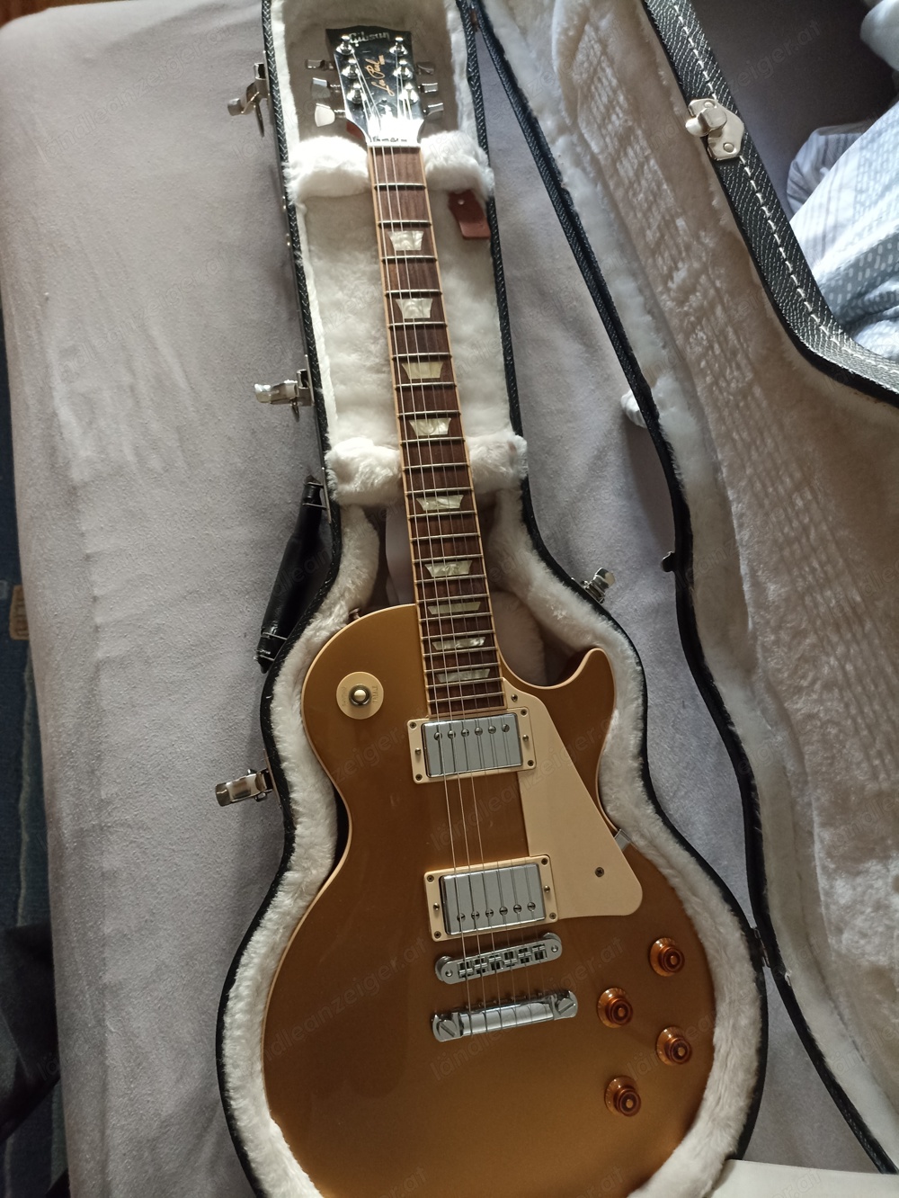  USA Original gibson gold top 2011 signiert  