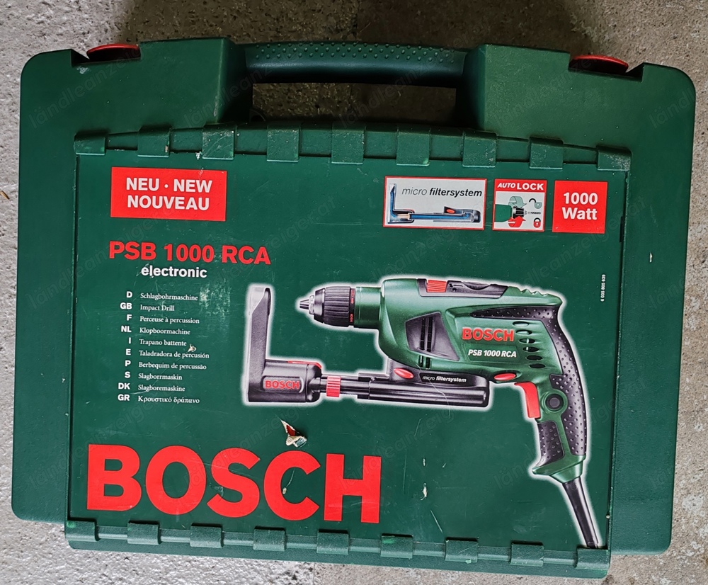 Bohrmaschine - Bosch PSB 1000 RCA