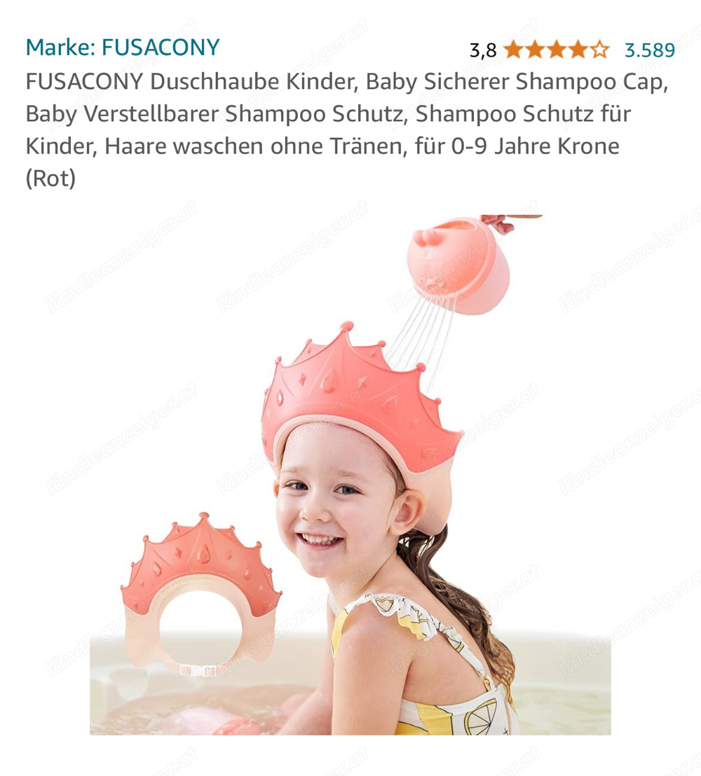 Duschhaube für Kinder