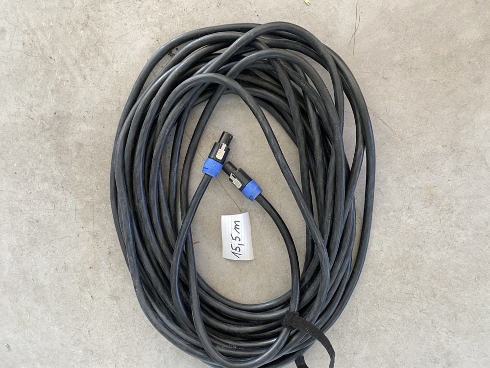 Neutrik Speakon Boxenkabel 15,5 m, 4 x 2,5 mm2