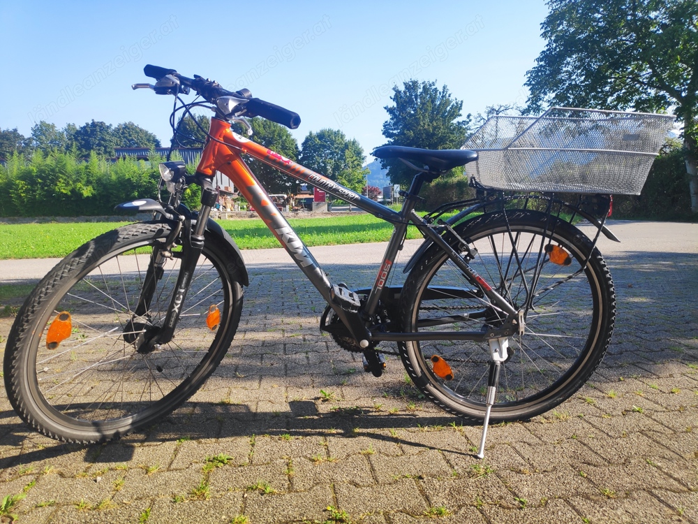 Jugendfahrrad KTM 26 Zoll mit Korb