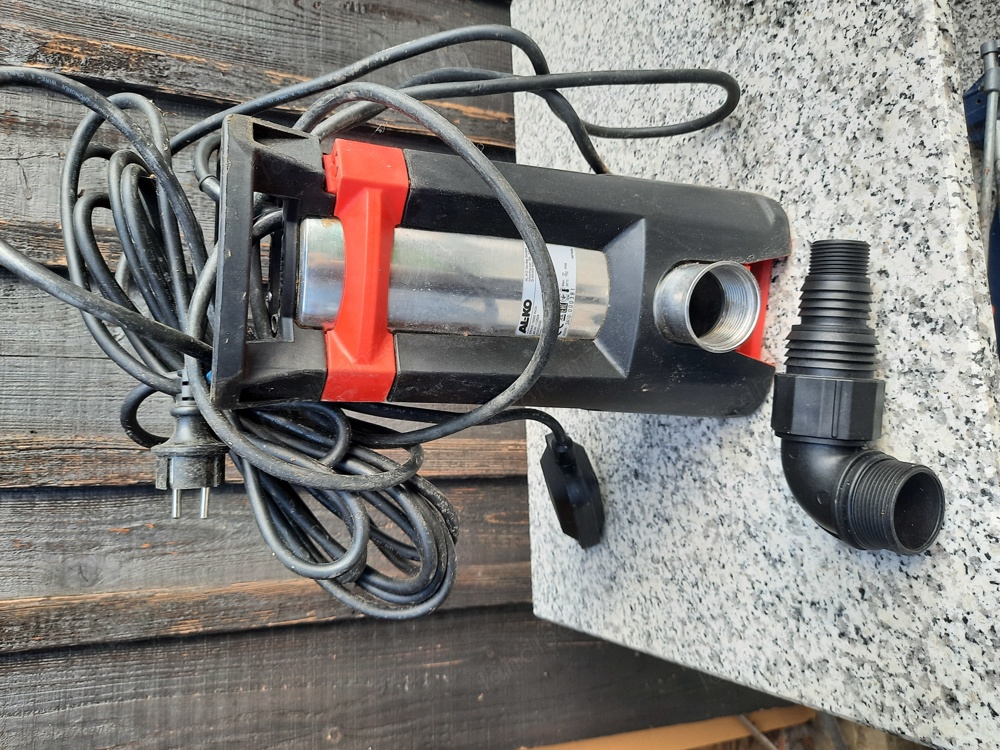 Schmutzwasserpumpe ALKO Kanal wasser absaugen Keller etc.