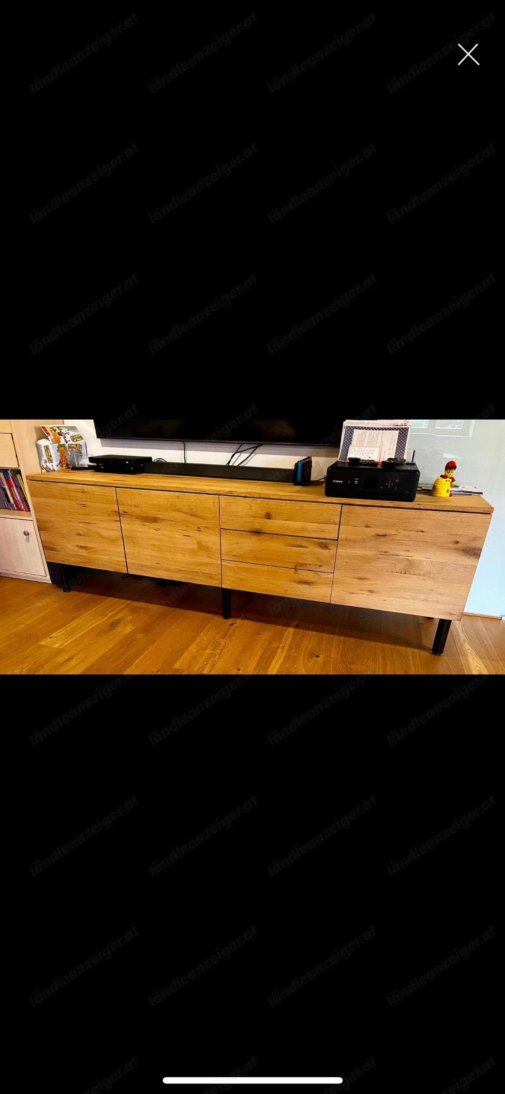 Sideboard Eiche massiv