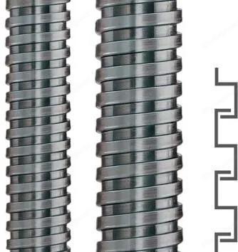 Flexa Metallschutzschlauch SPR-AS AD27mm, Länge 5,5m, Stahl verzinkt