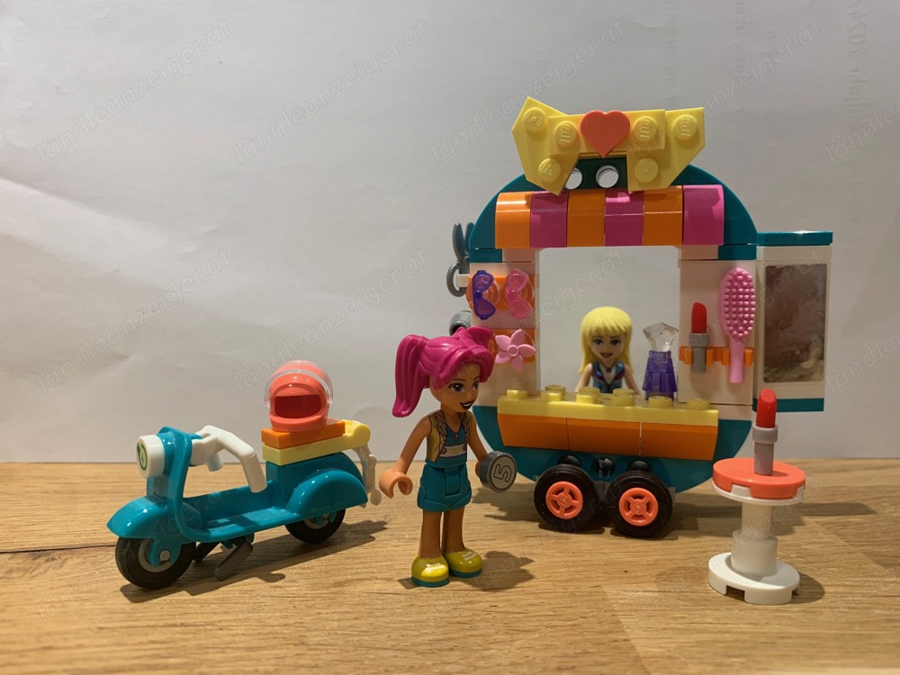 LEGO Friends Mobile Fashion Boutique Shop und Friseursalon-Spielset 41719