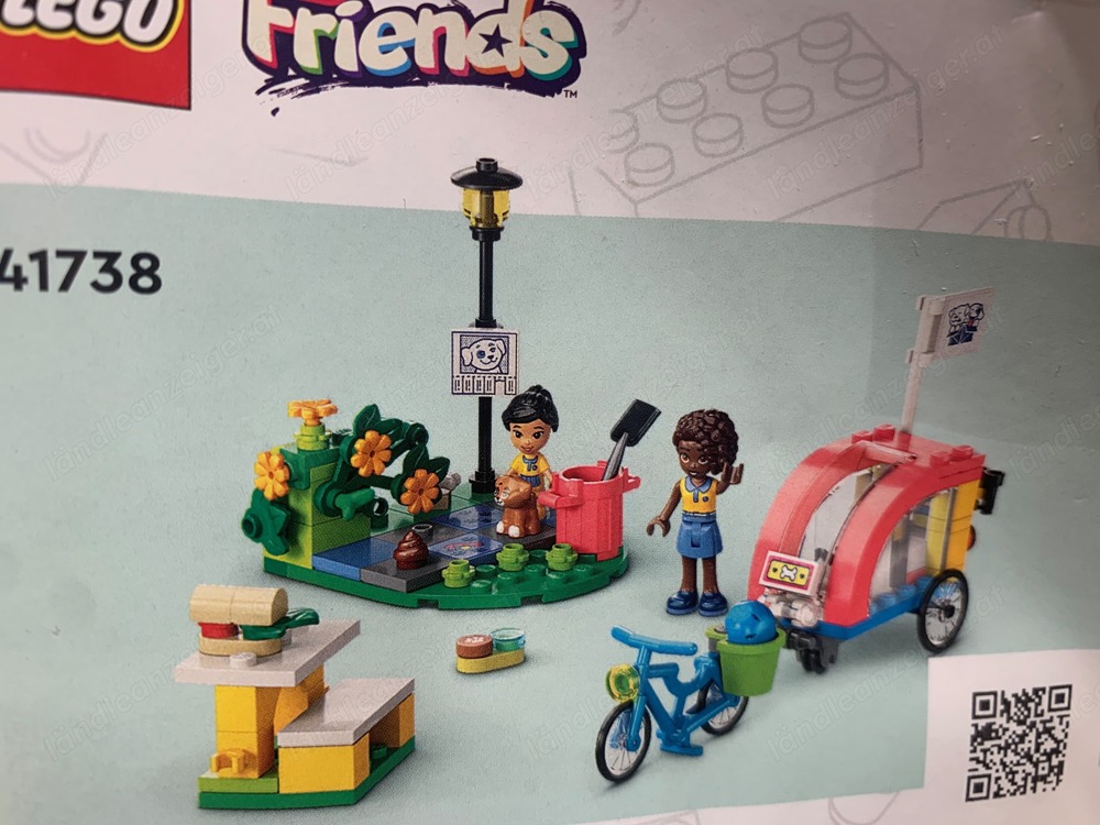 LEGO Friends Hunde-Rettungsfahrrad