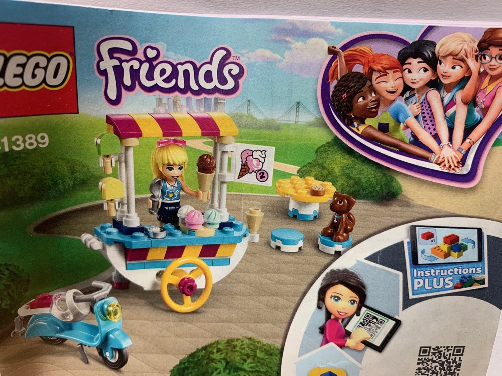 LEGO 41389 Friends Stephanies mobiler Eiswagen