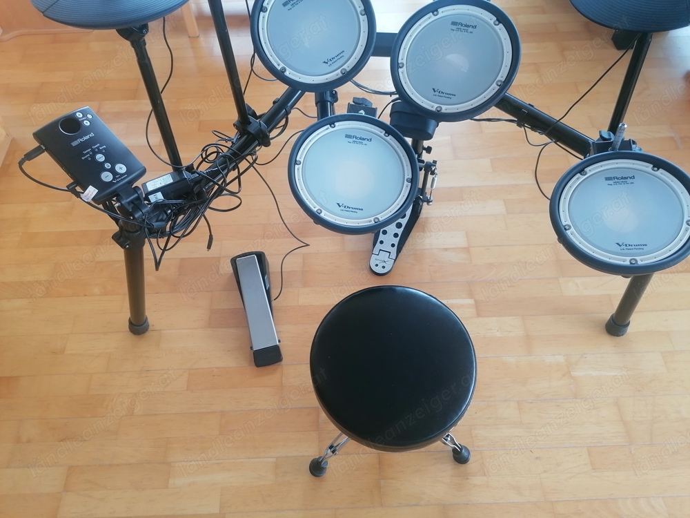 V-Drums, Elektronisches Schlagzeug