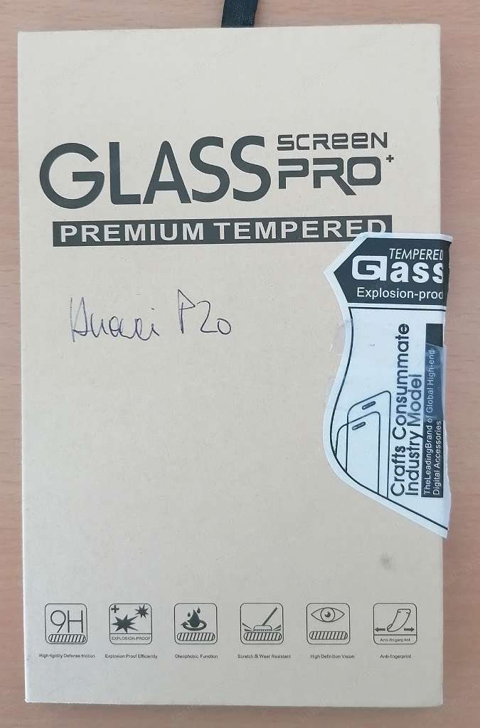 Huawei P20 Glass screen protector