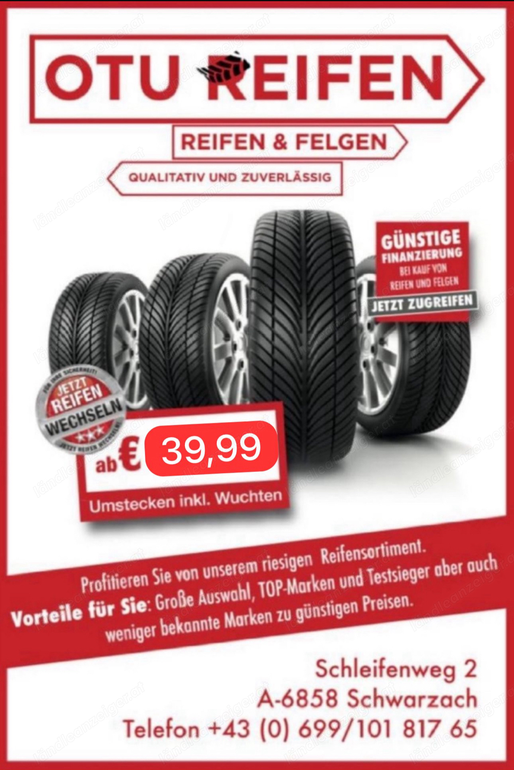 Räderwechsel Angebot Best Preis Garantie 