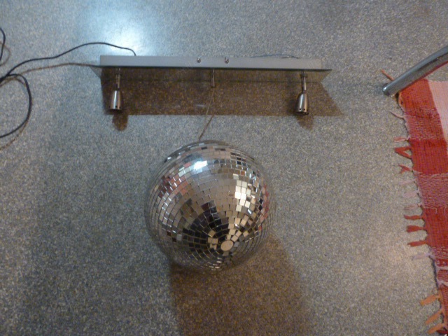 Disco Kugel Lampe