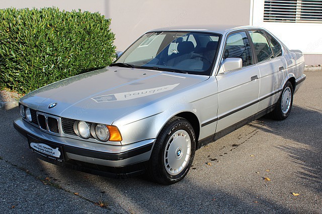 Bmw E34 520 i erstbesitz mit NUR 124 tkm 