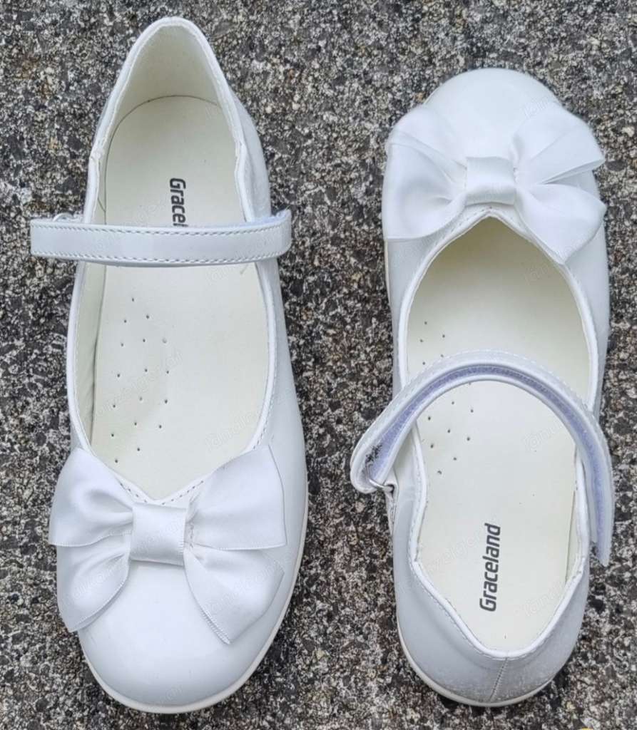 Weiße Mädchen Schuhe Graceland Größe 32