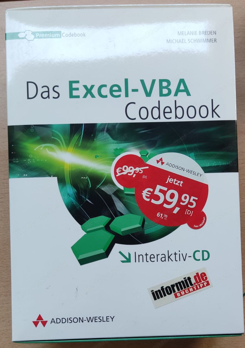 Excel-VBA Codebook mit CD (ungebraucht), 1164 Seiten