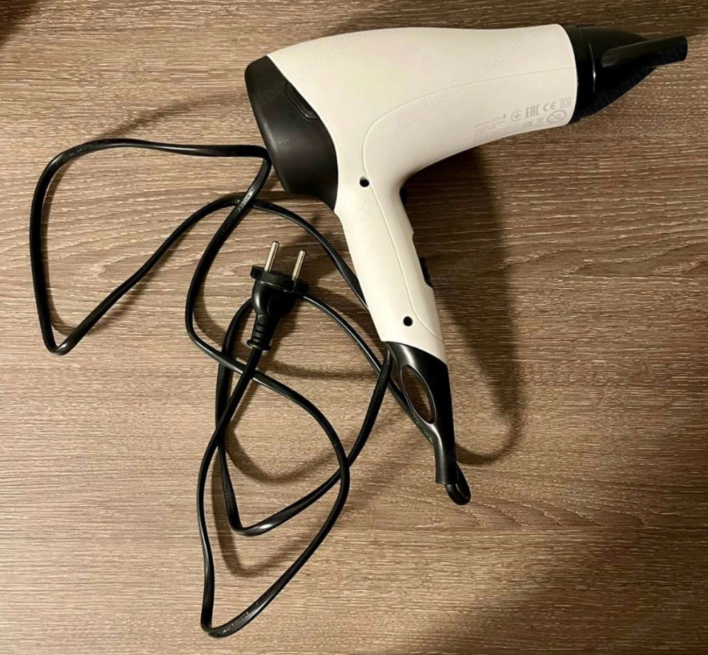 Remington Power Volume 2000 Haartrockner Fön Neuwertig Weiß Schwarz 2000W Styler Hair Dryer