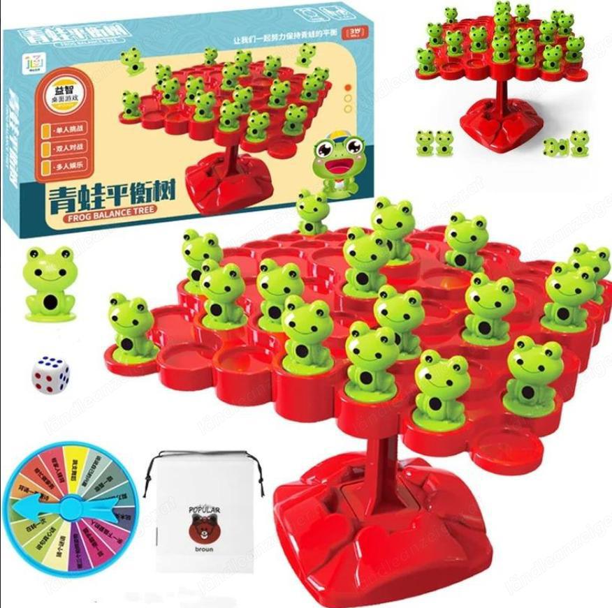 Frosch Balance Spiel