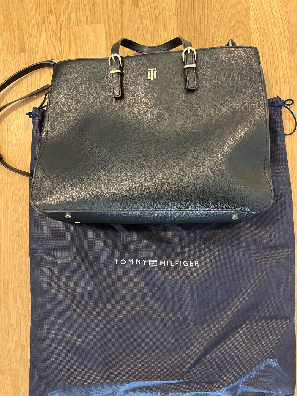 Tommy Hilfiger TIMELESS WORK - Handtasche - black