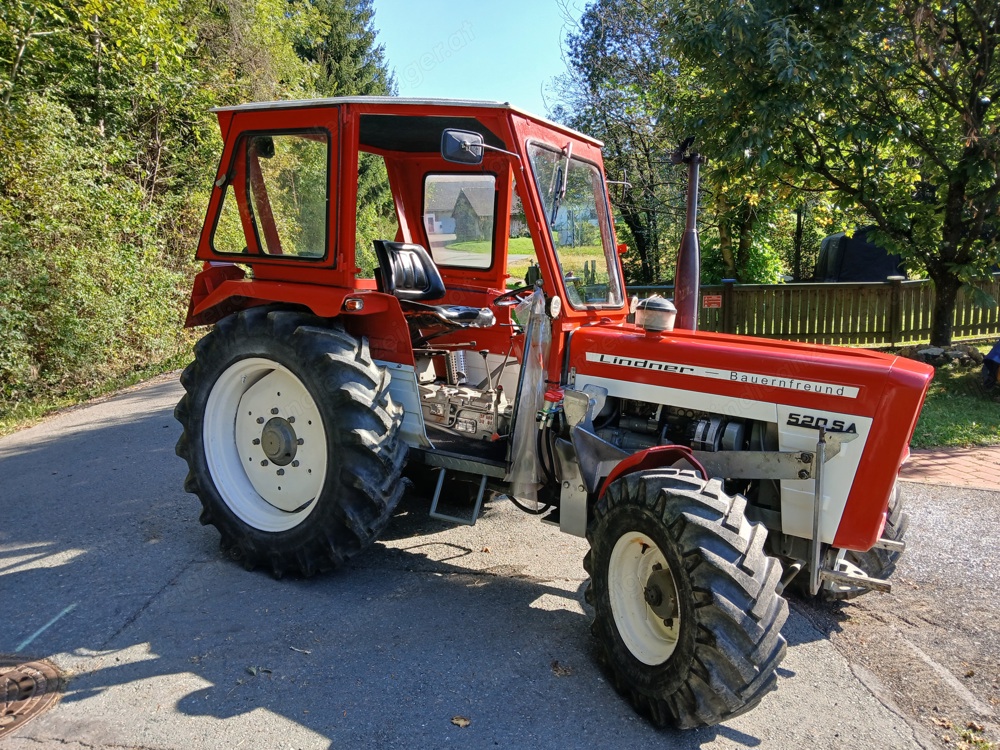 Lindner 520SA Bj. 1976, 4x4, Servo mit Euro-Frontlader